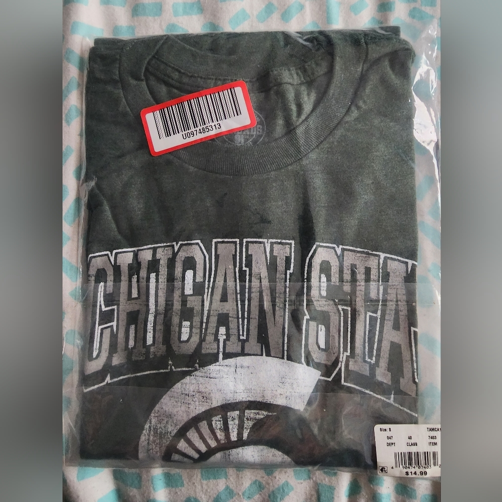 Michigan State Spartan shirt
